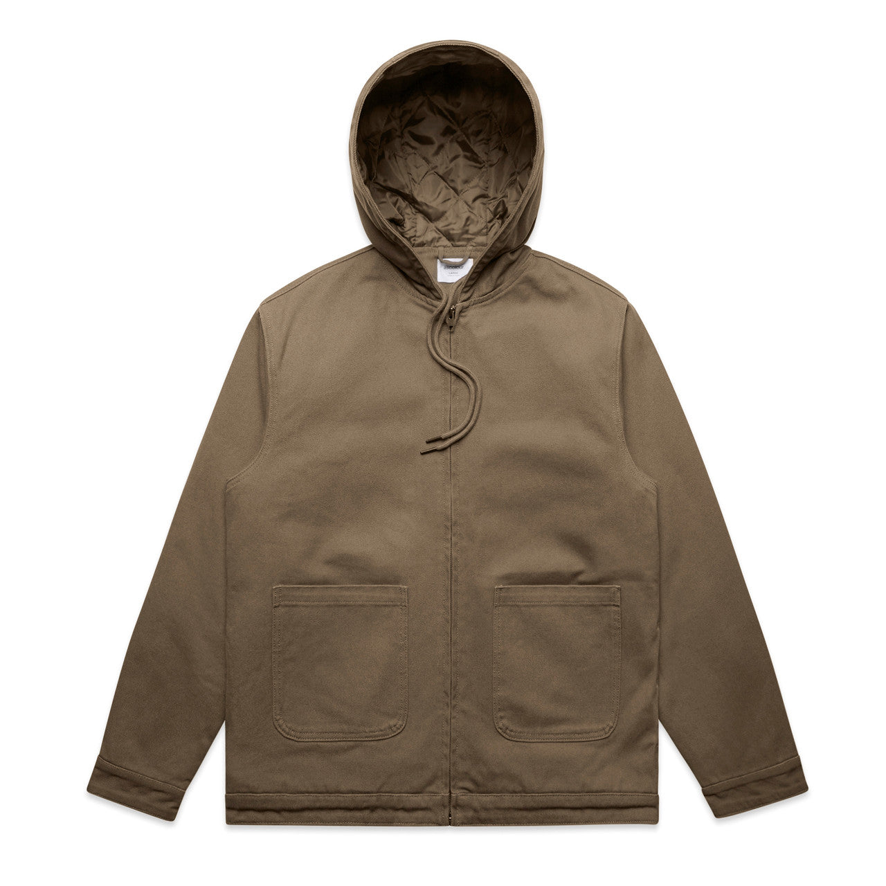 AS COLOUR - 5529 CANVAS HOODED JACKET