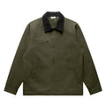 AS COLOUR - 5533 CANVAS CORD COLLAR JACKET Army XSM