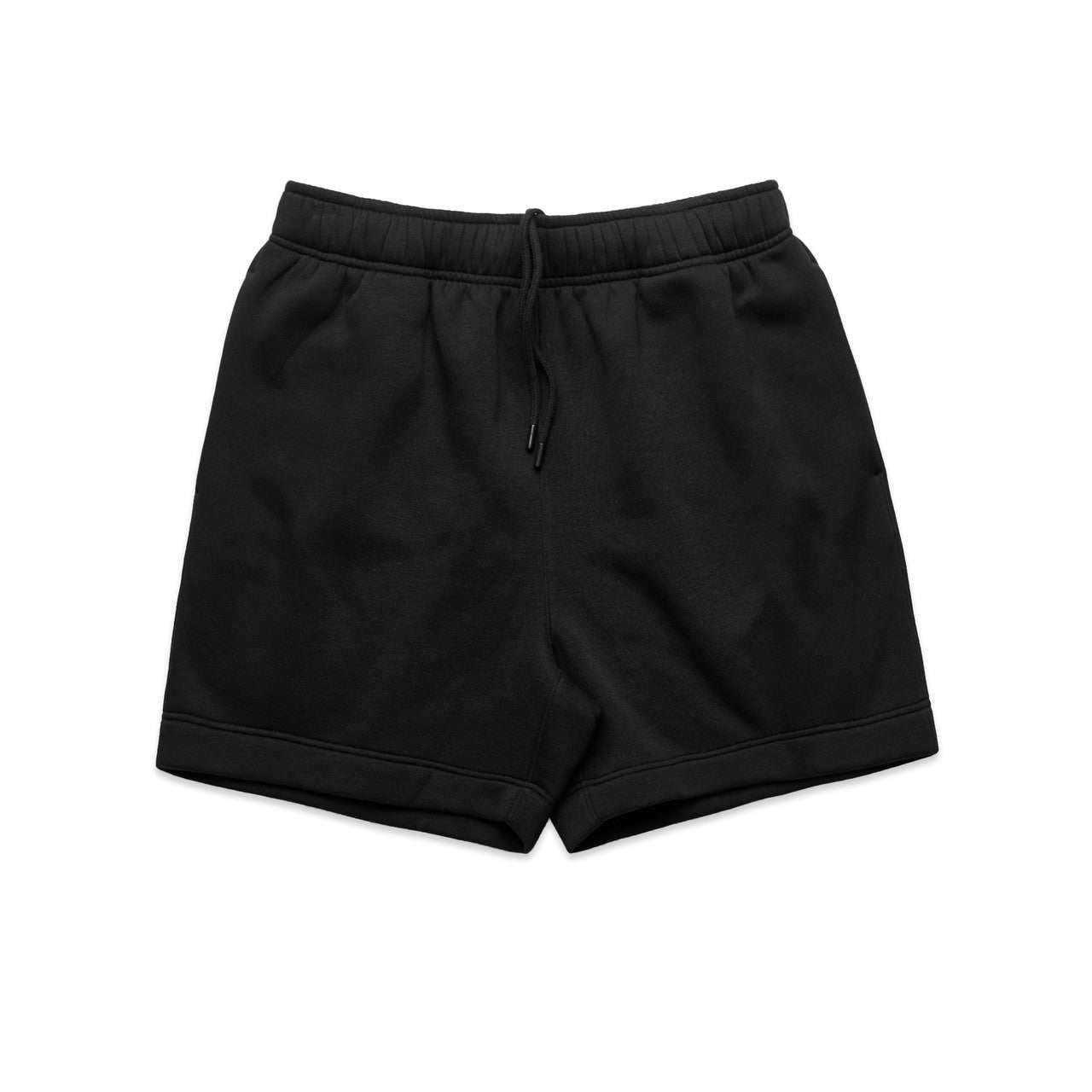 AS COLOUR - 5933 RELAX TRACK SHORTS Black SML