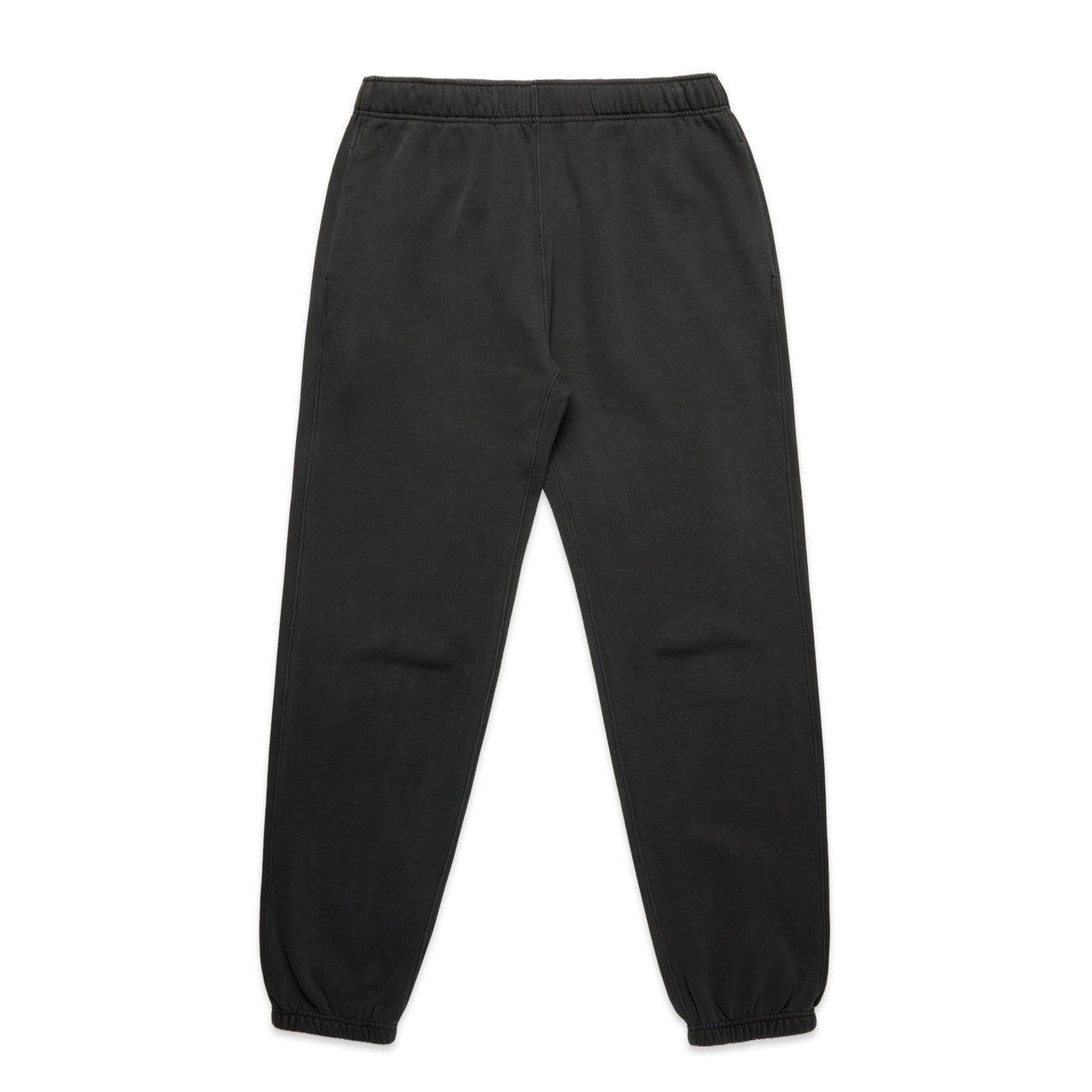 AS COLOUR - 5938 RELAX FADED TRACK PANTS Faded Black SML