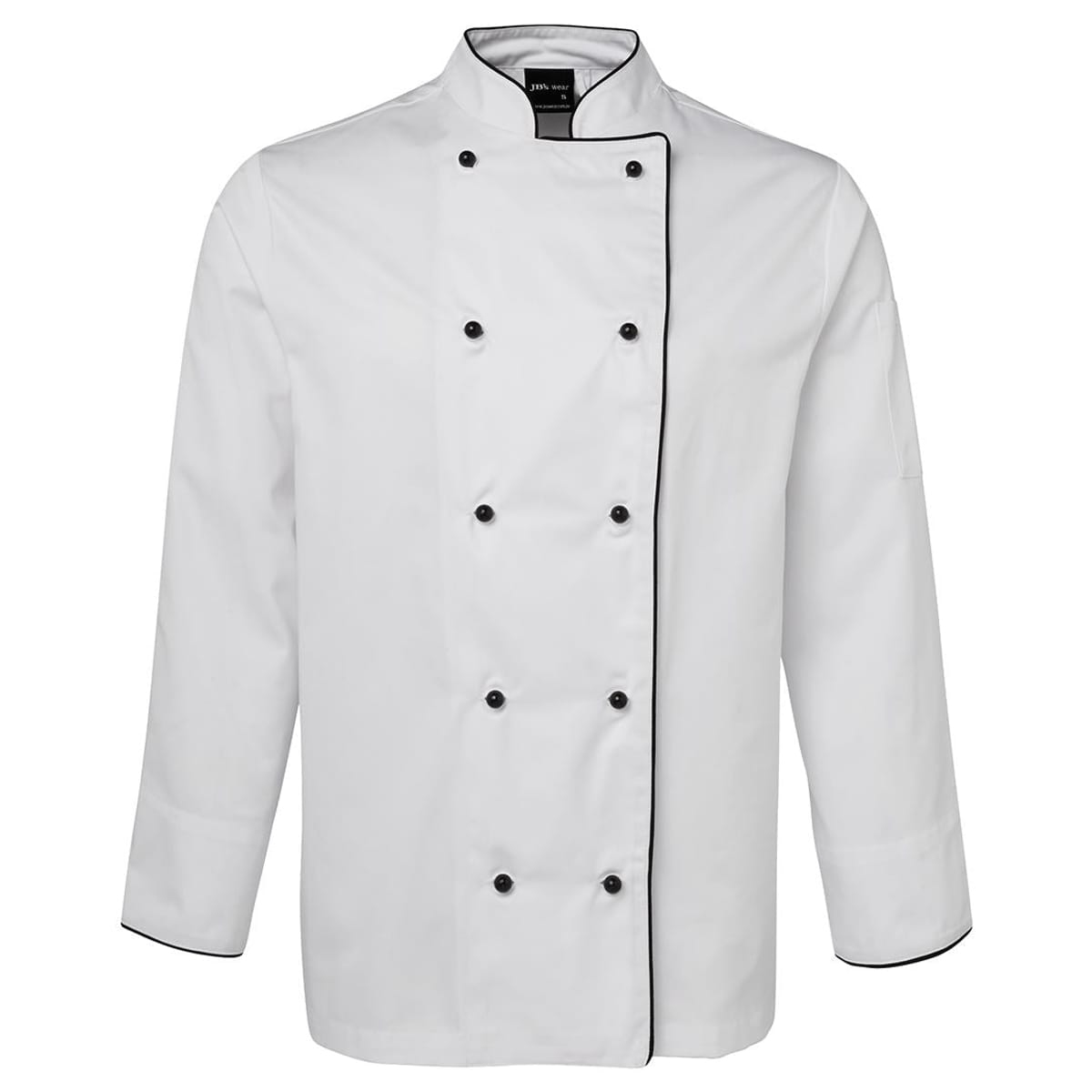 JBs Wear 5CJ-WHITE/BLACK PIPING-2XS
