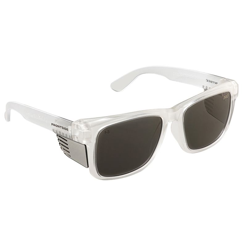 PC-650-SMOKE - CLEAR FRAME