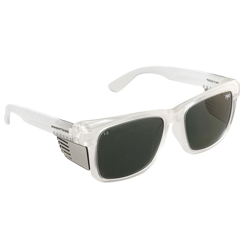 PC-651-SMOKE - CLEAR FRAME