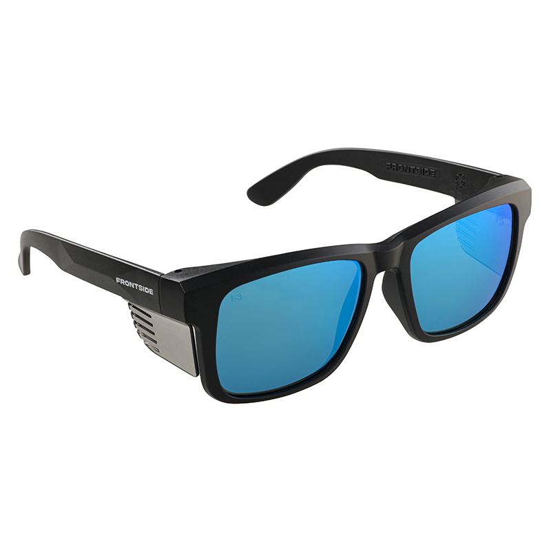 PC-651-BLUE MIRROR - BLACK FRAME