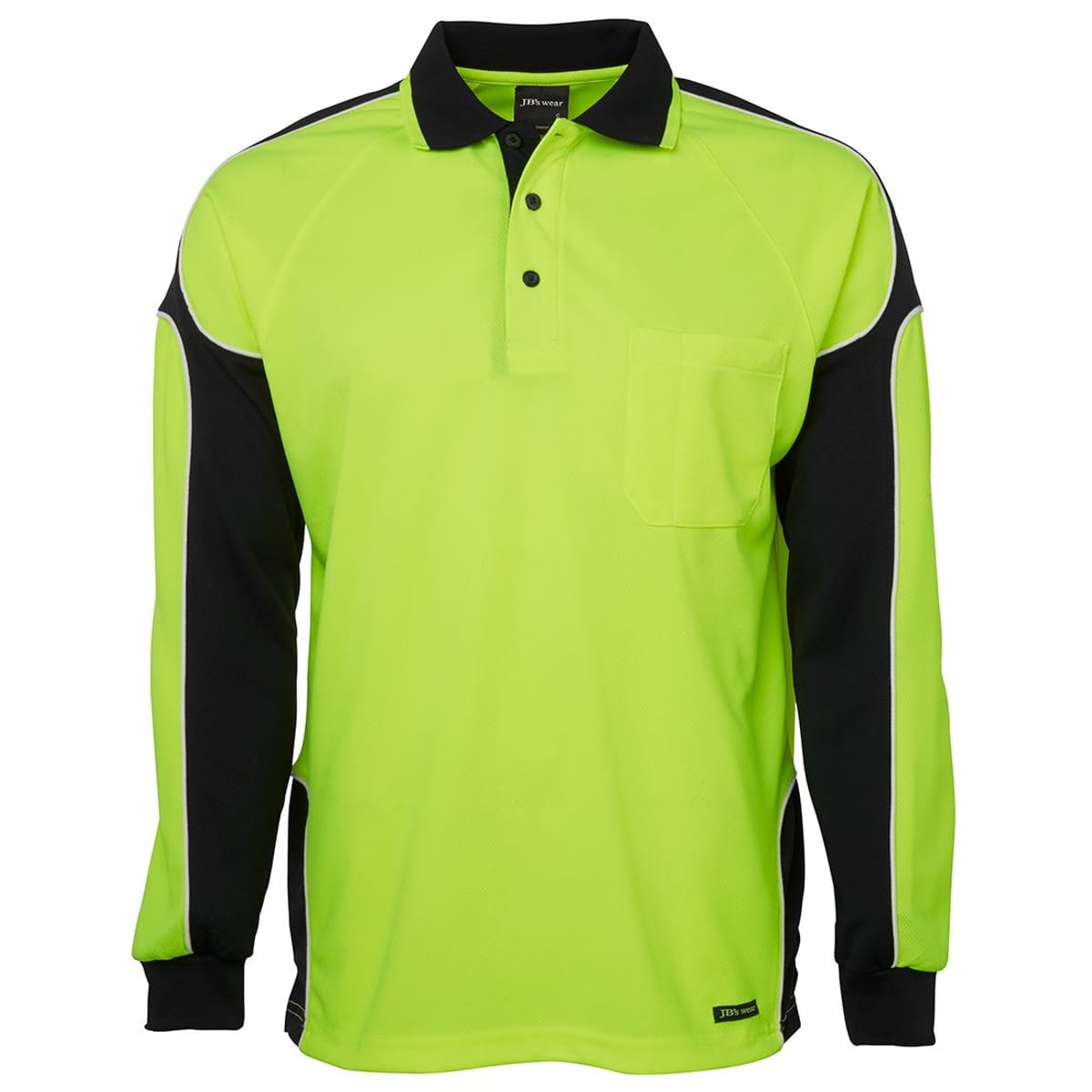 JBs Wear 6AP4L-LIME/BLACK-2XS