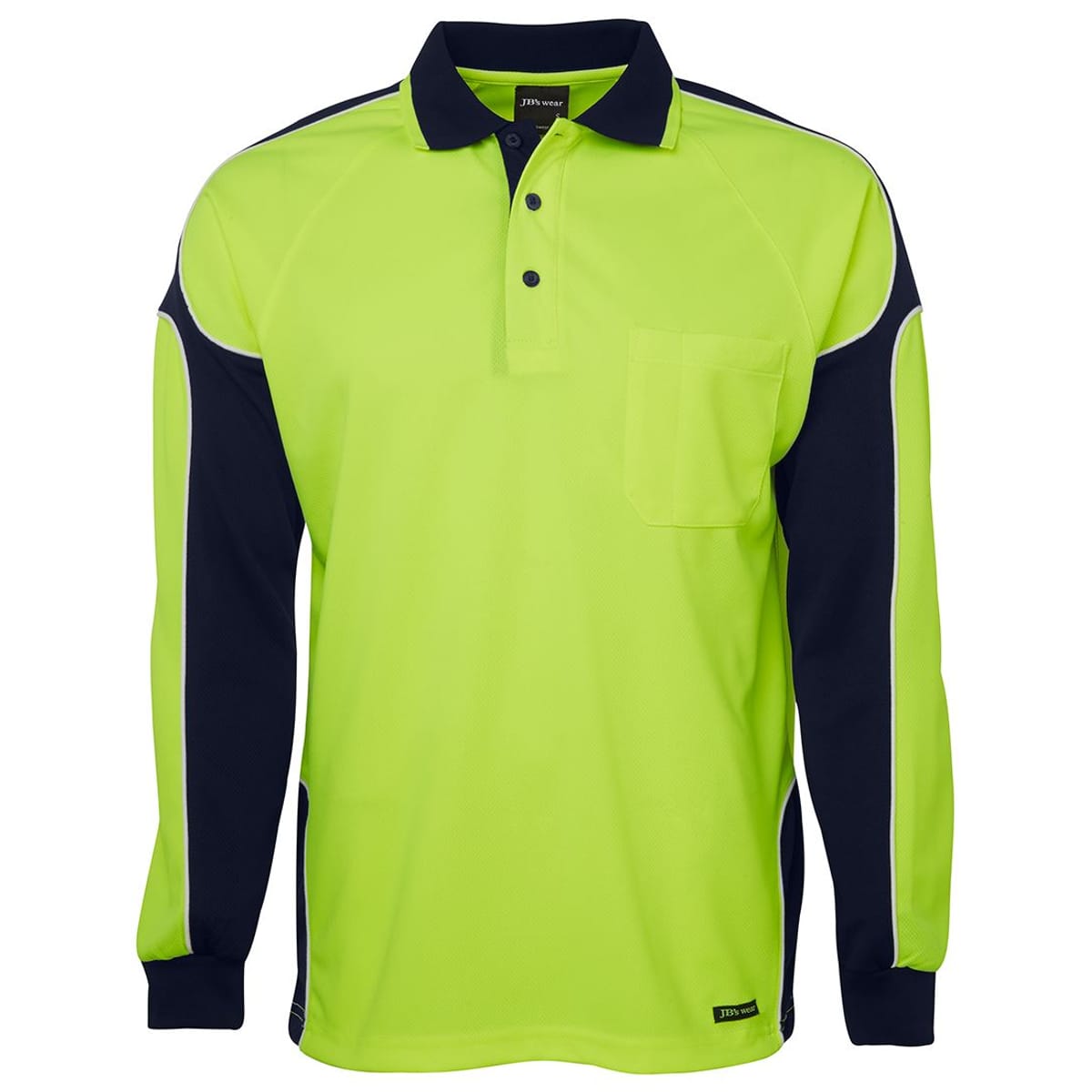 JBs Wear 6AP4L-LIME/NAVY-2XS