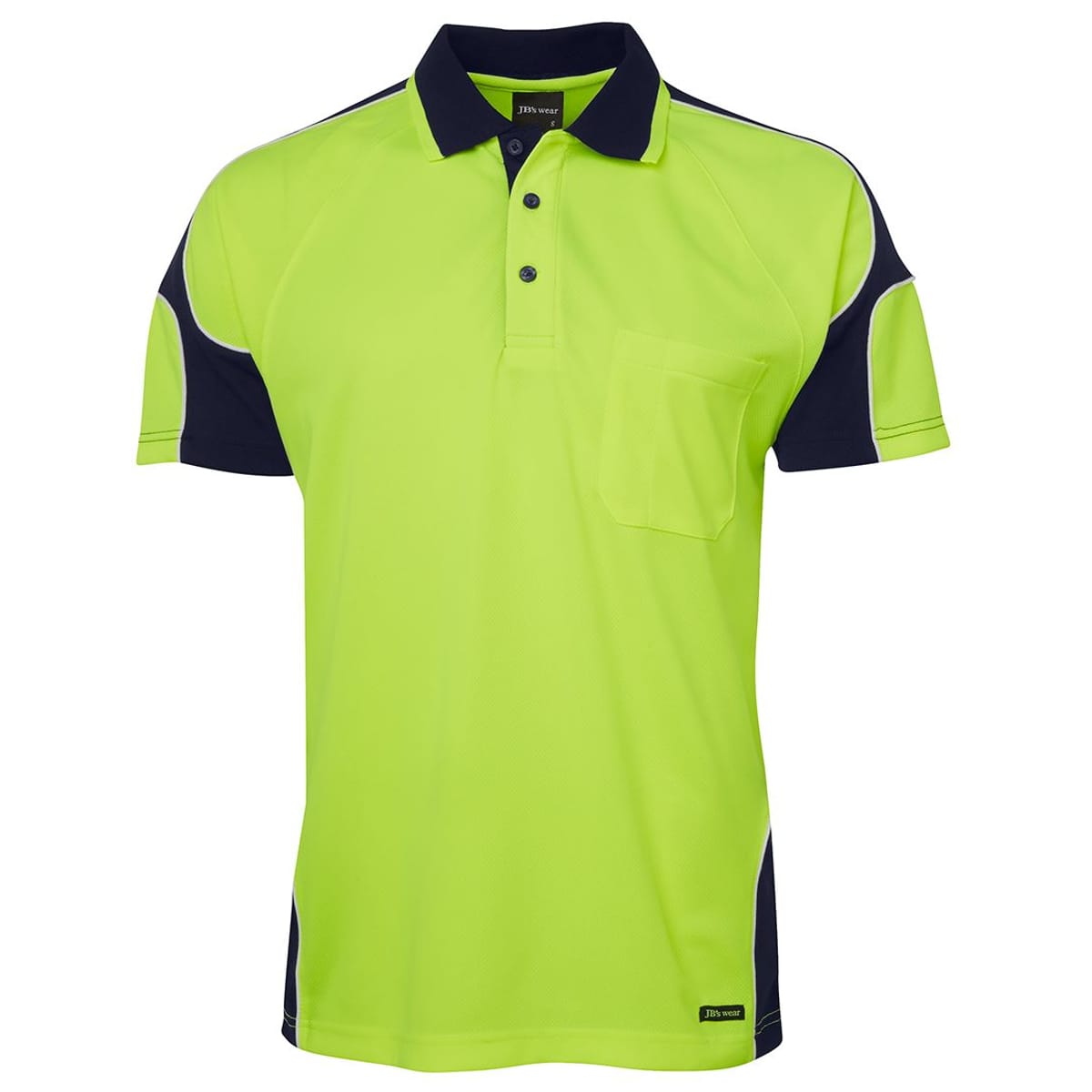 JBs Wear 6AP4S-LIME/NAVY-2XS
