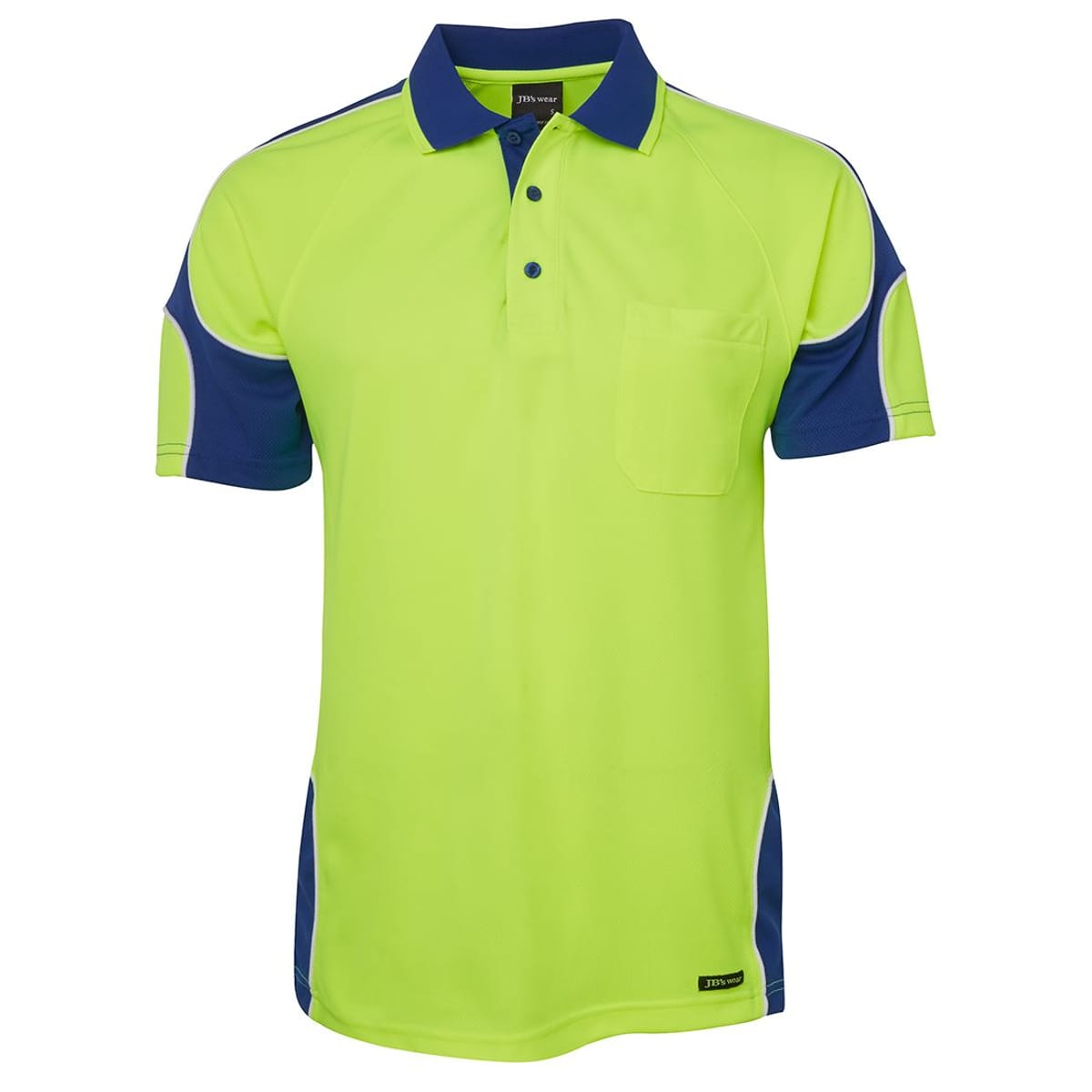 JBs Wear 6AP4S-LIME/ROYAL-2XS
