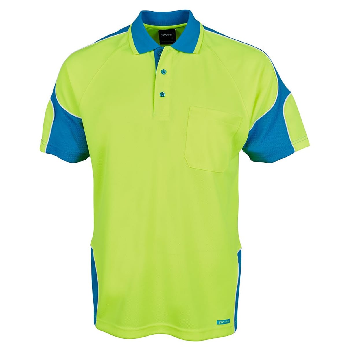 JBs Wear 6AP4S-LIME/AQUA-2XS