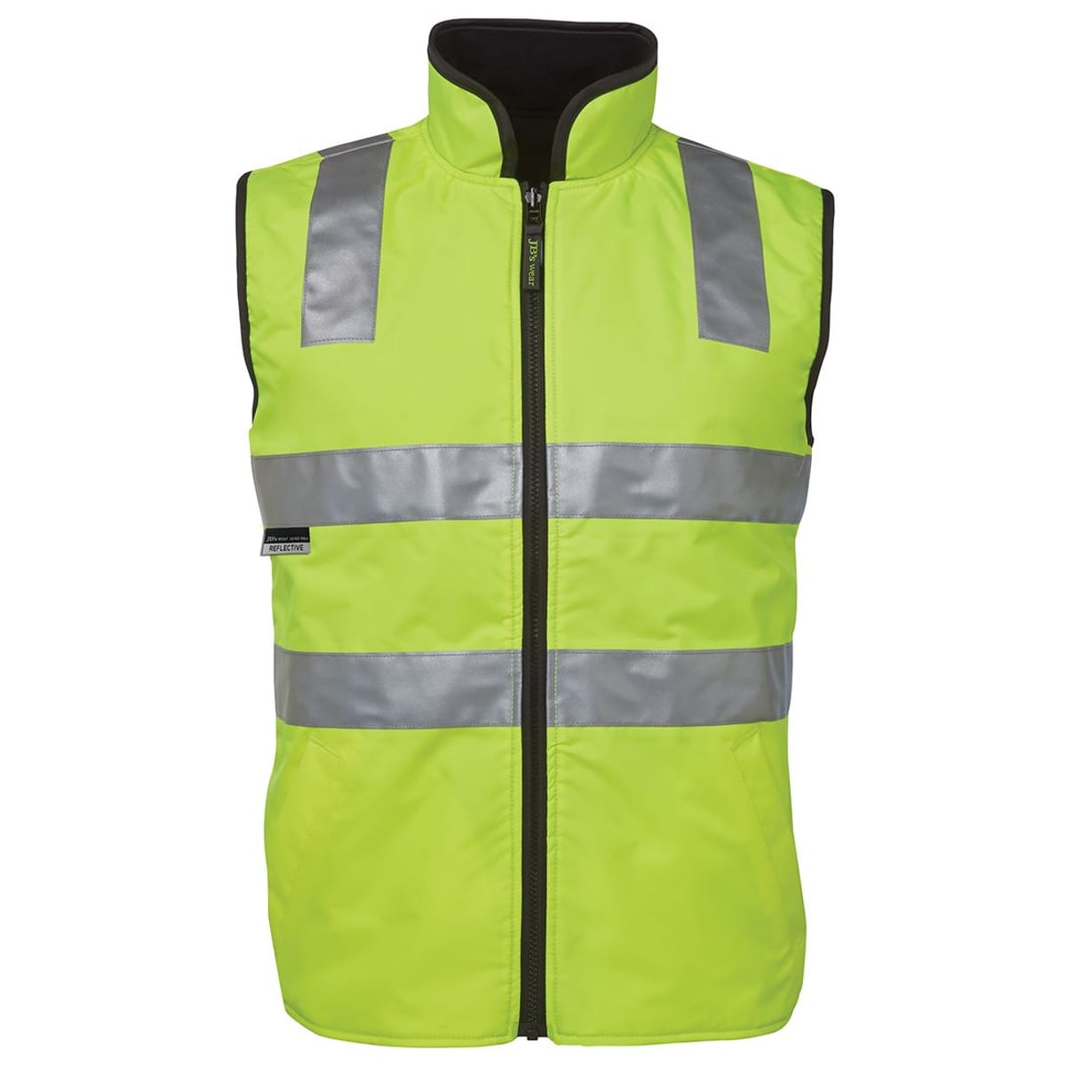 JBs Wear 6D4RV-LIME/BLACK-2XS