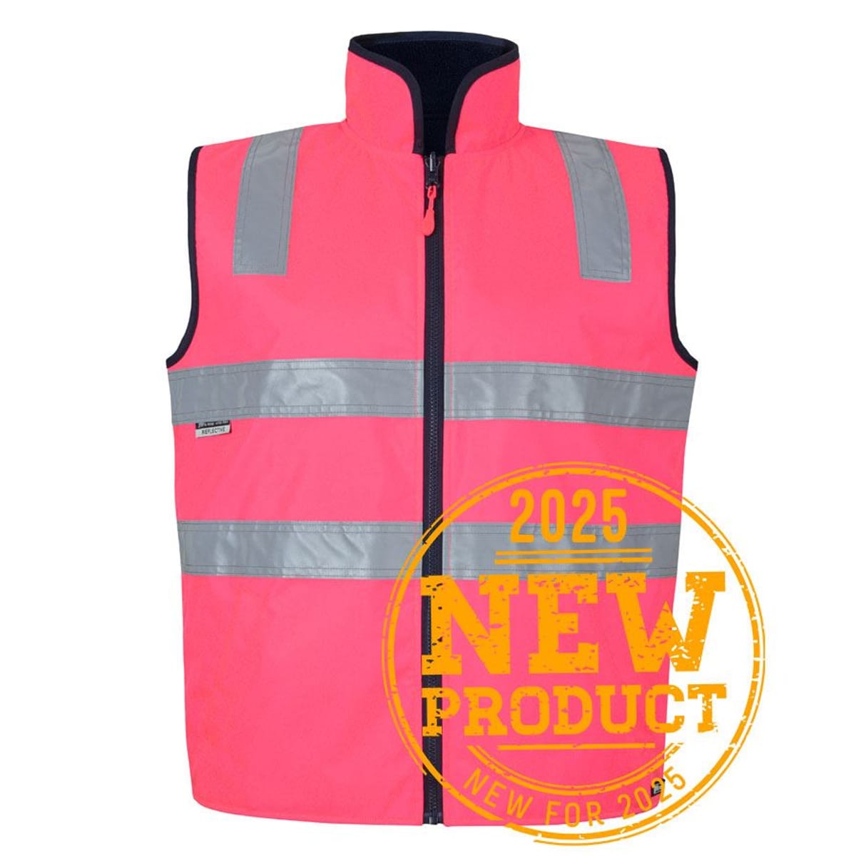 JBs Wear 6D4RV-PINK/NAVY-2XS