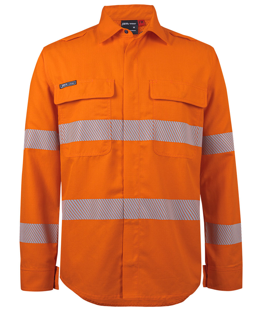 JB's FR PPE2 D+N BIOMOTION L/S WORK SHIRT