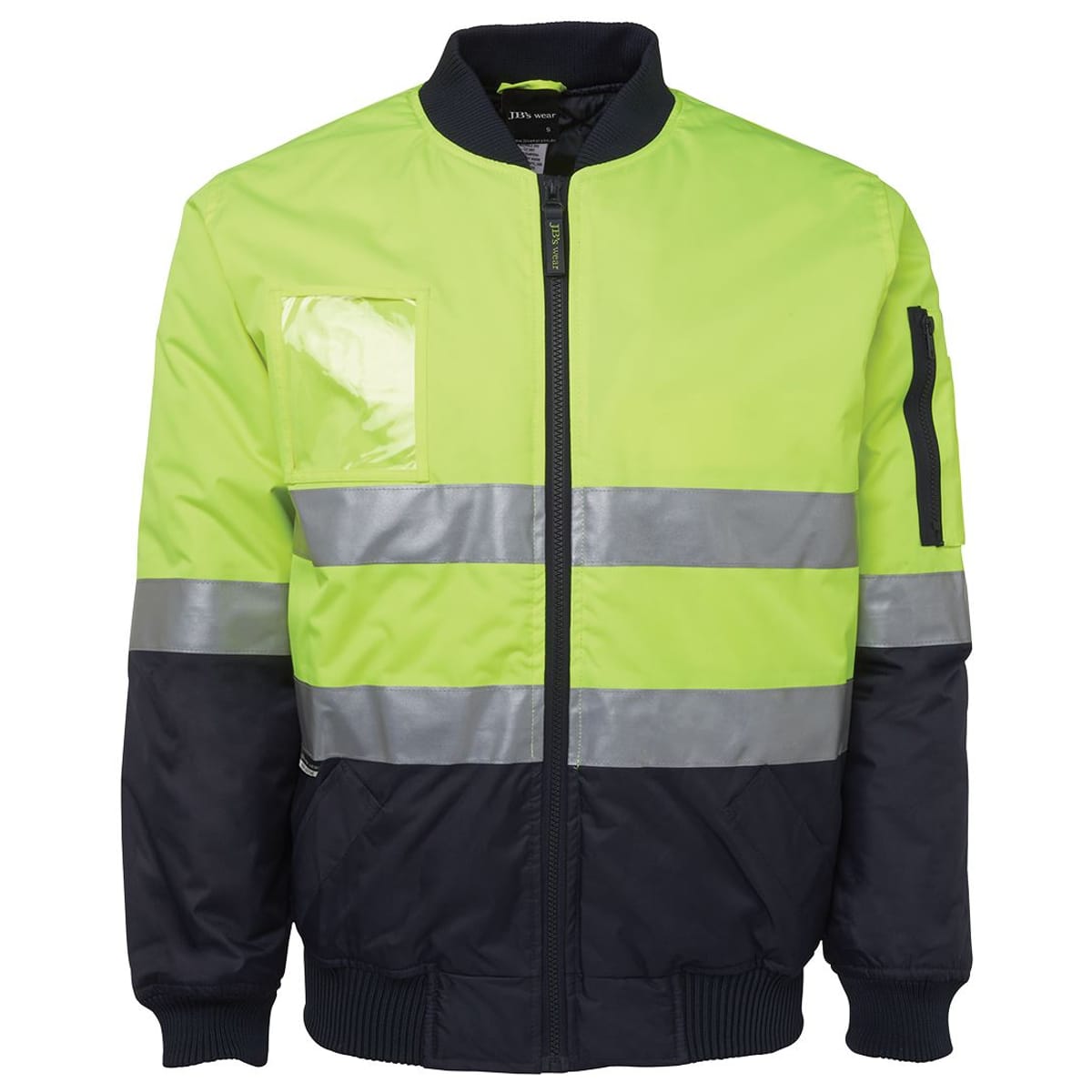 JBs Wear 6DNFJ-LIME/NAVY-2XS
