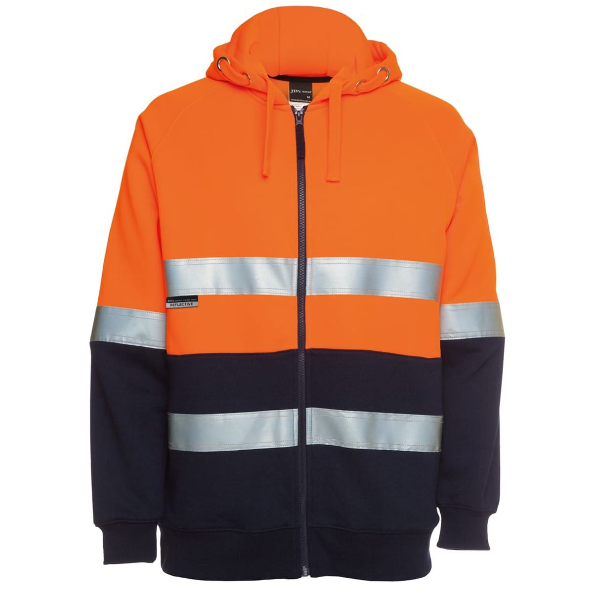 JBs Wear 6DNH-ORANGE/NAVY-2XS