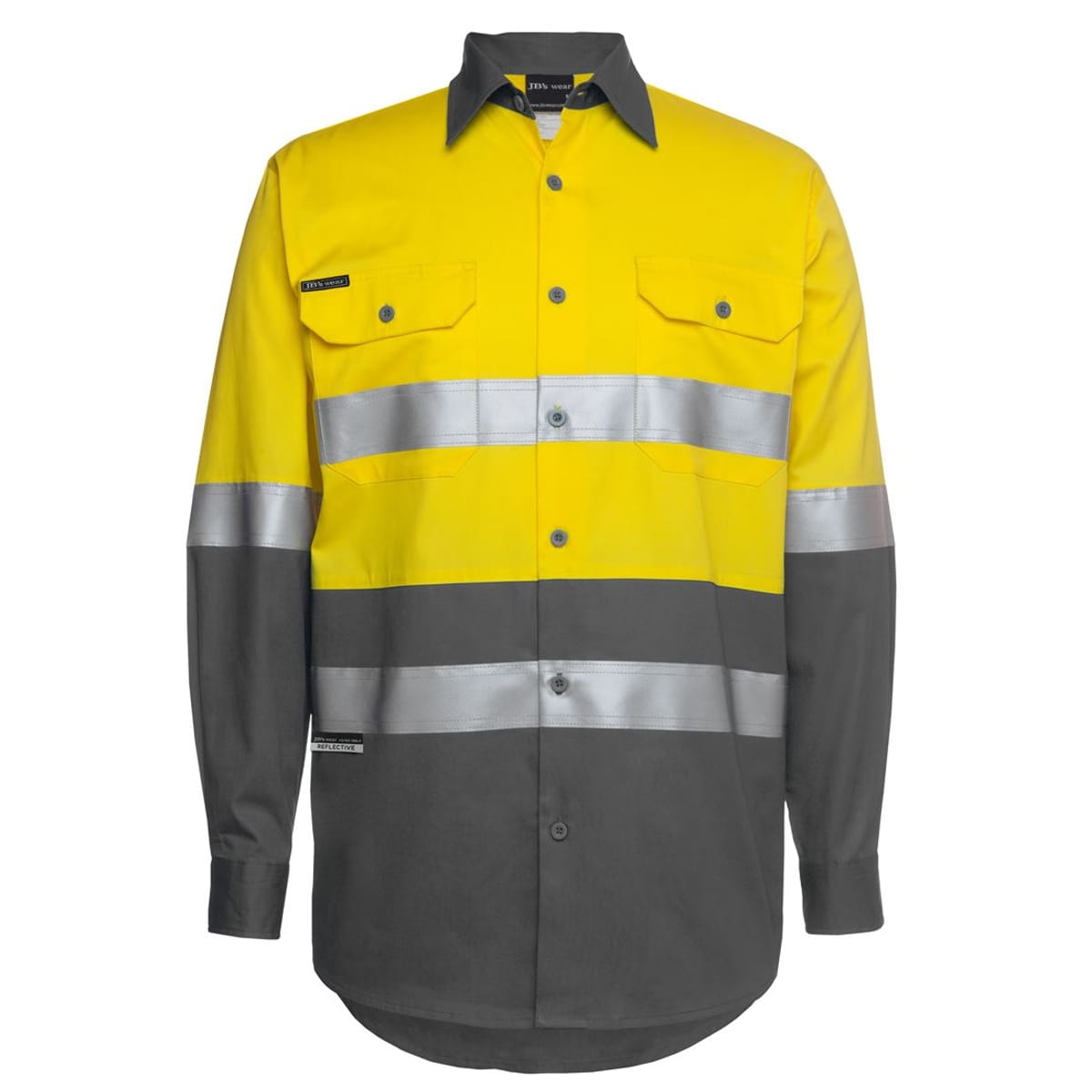 JBs Wear 6DNWL-YELLOW/CHARCOAL-3XS