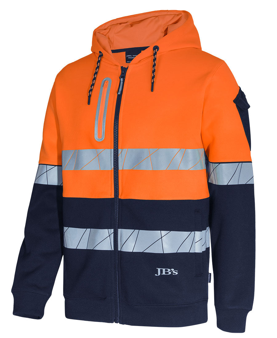 JB's 450G HV FULL ZIP HOODIE WITH FRAG TAPE