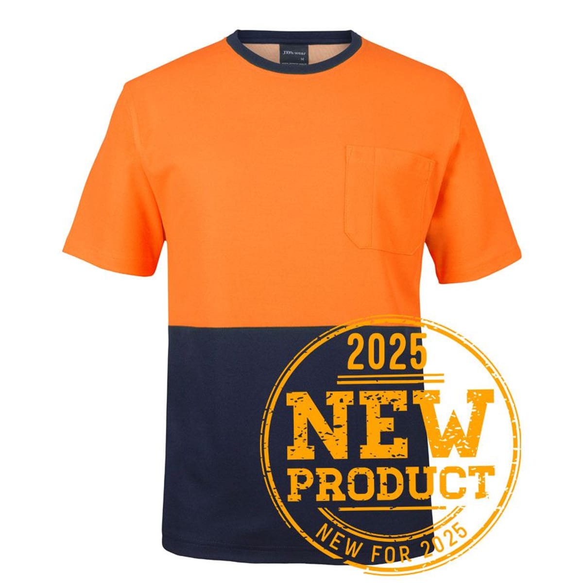 JBs Wear 6HCBT-ORANGE/NAVY-2XS