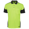JBs Wear 6HCP4-LIME/BLACK-2XS