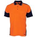 JBs Wear 6HCP4-ORANGE/NAVY-2XS