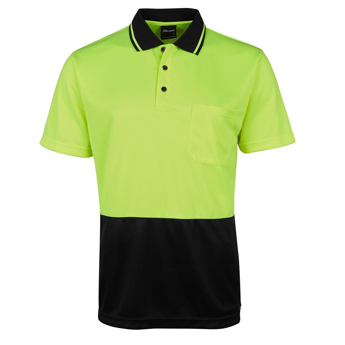 JBs Wear 6HJNC-LIME/BLACK-XS