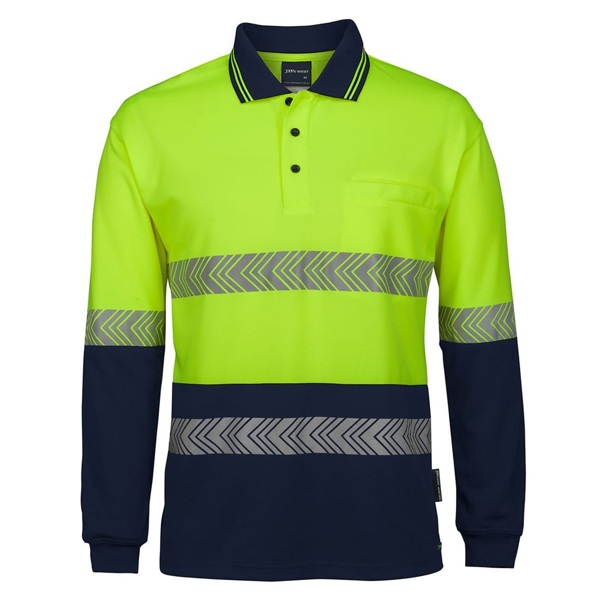 JBs Wear 6HLST-LIME/NAVY-XS