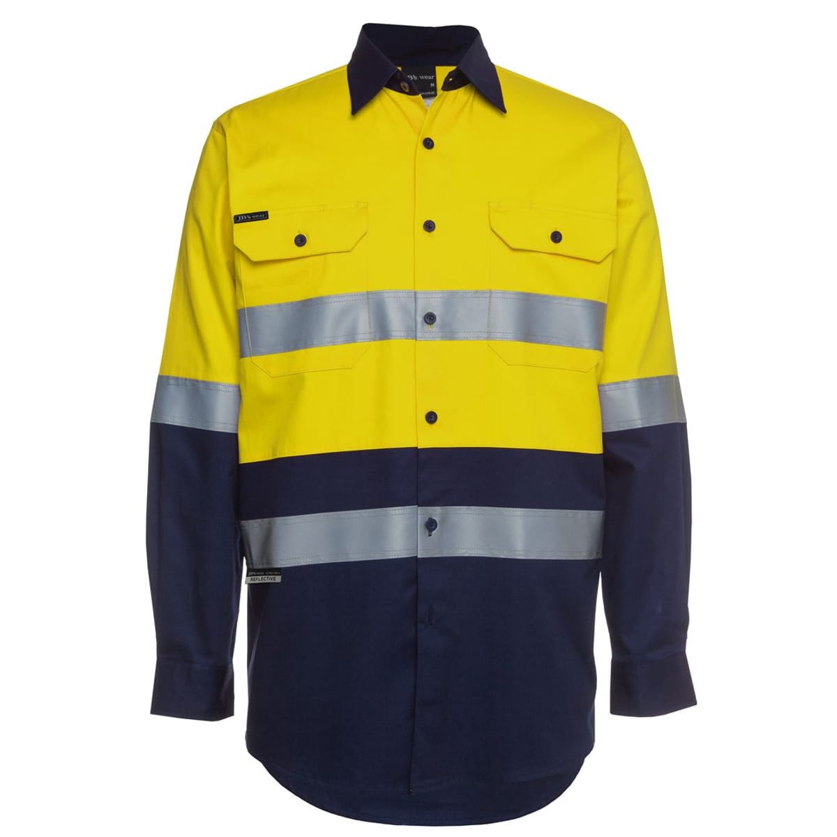JBs Wear 6HLS-YELLOW/NAVY-XS