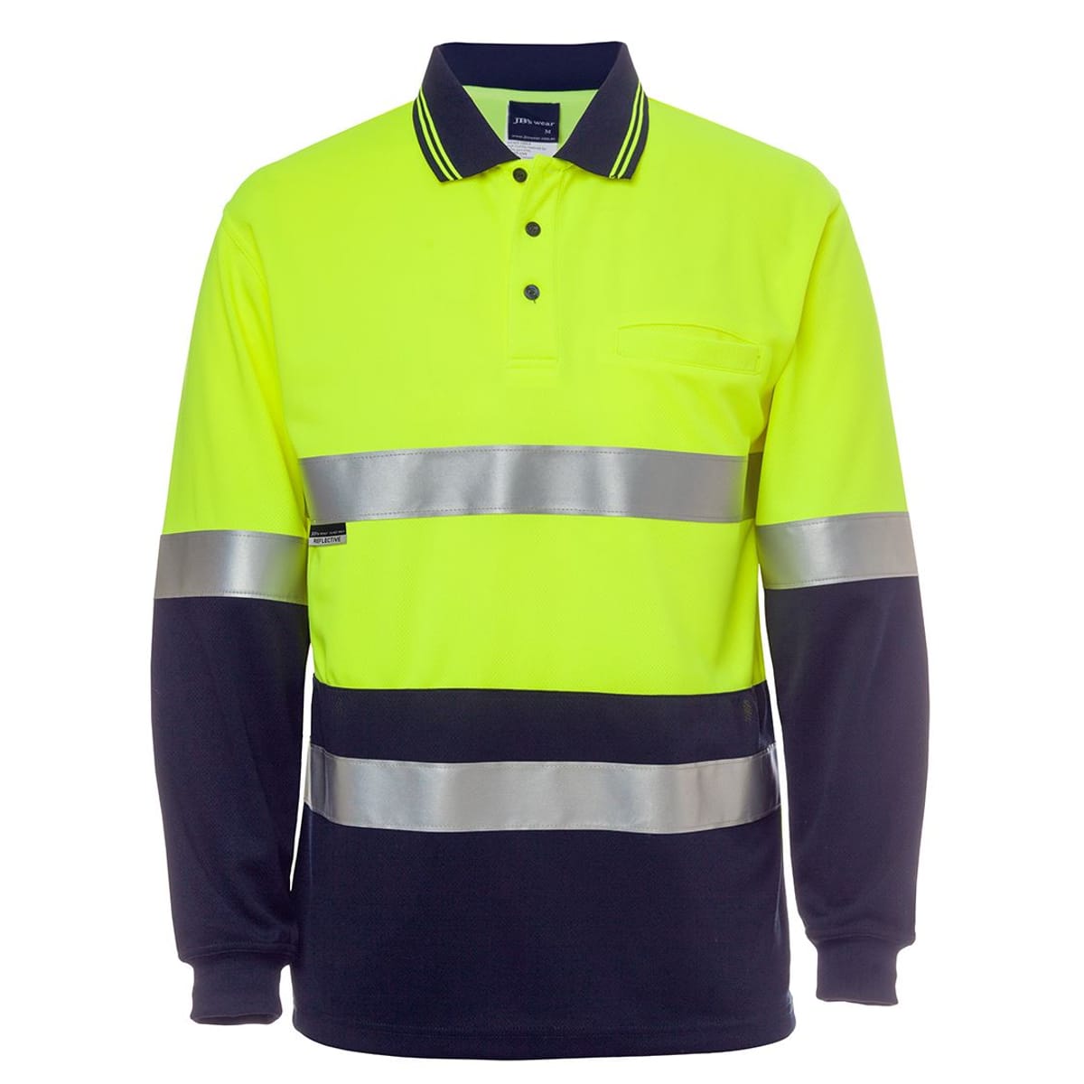 JBs Wear 6HMCB-LIME/NAVY-XS