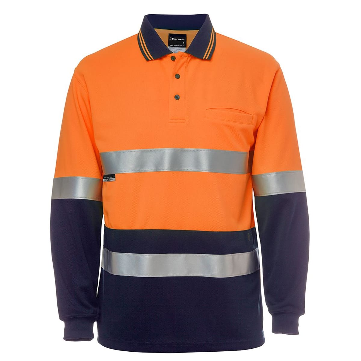 JBs Wear 6HMCB-ORANGE/NAVY-XS