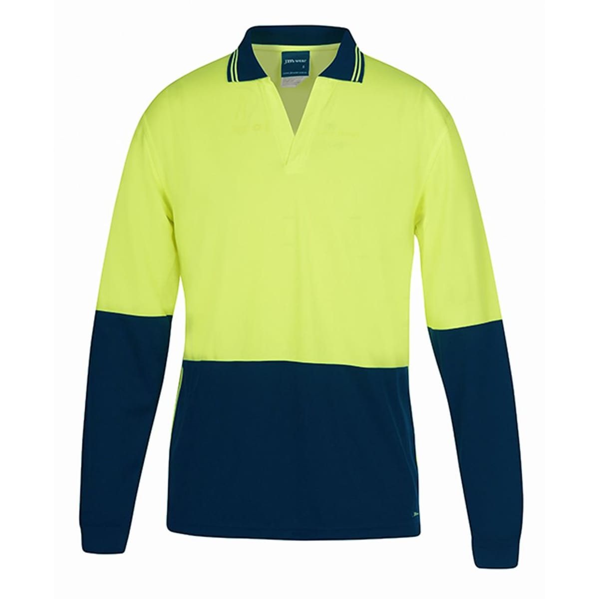 JBs Wear 6HNBL-LIME/NAVY-2XS