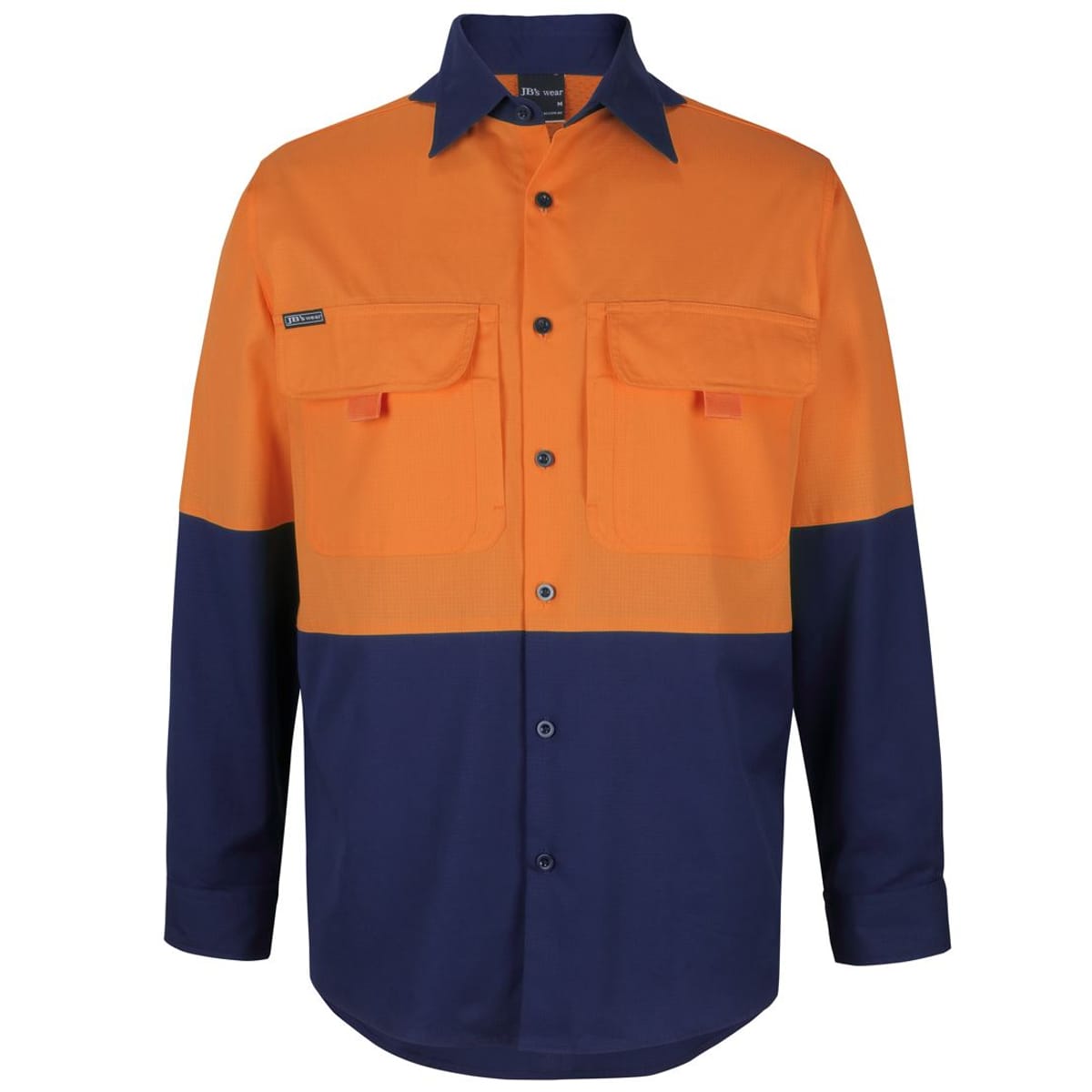 JBs Wear 6HNRL-ORANGE/NAVY-XS