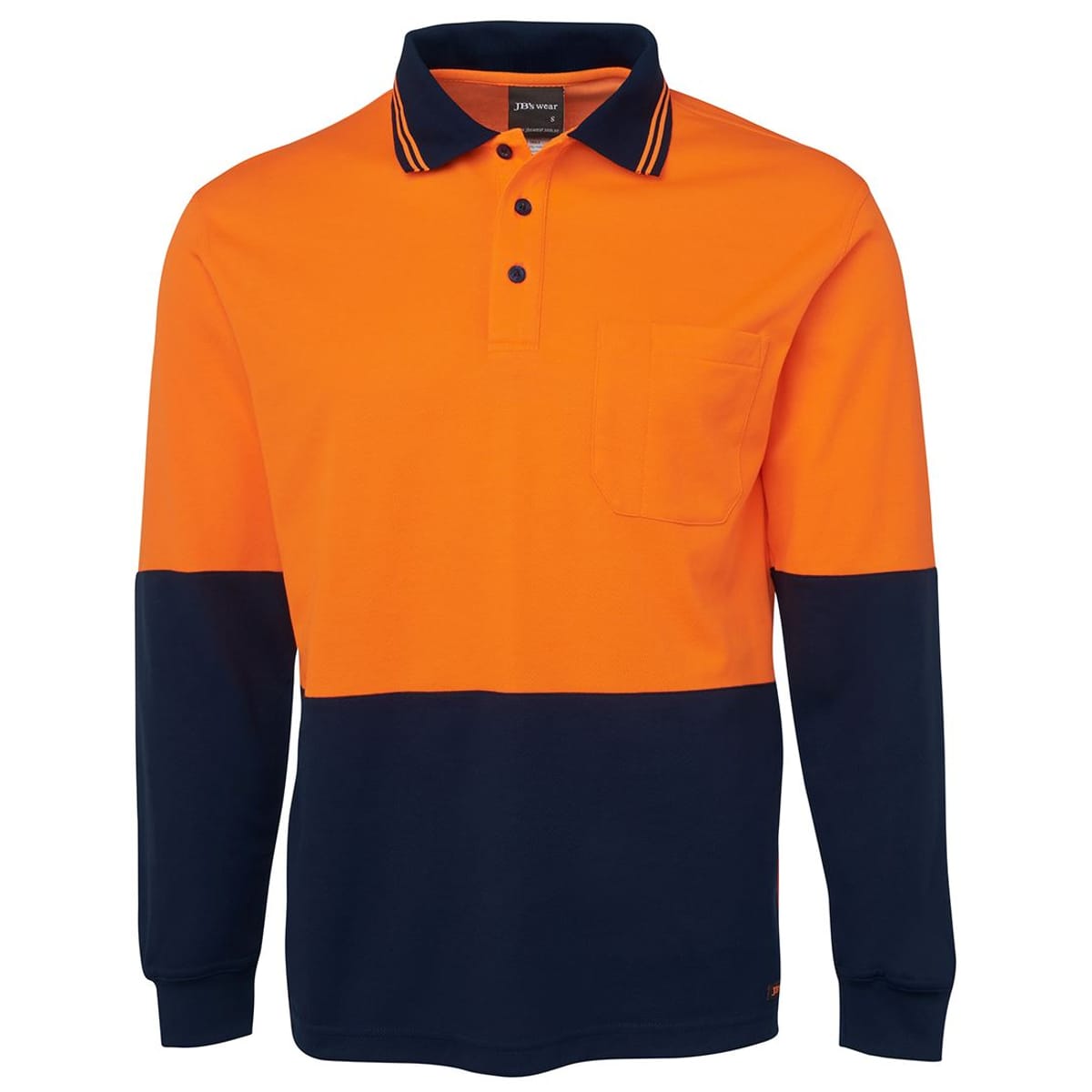 JBs Wear 6HPL-ORANGE/NAVY-2XS