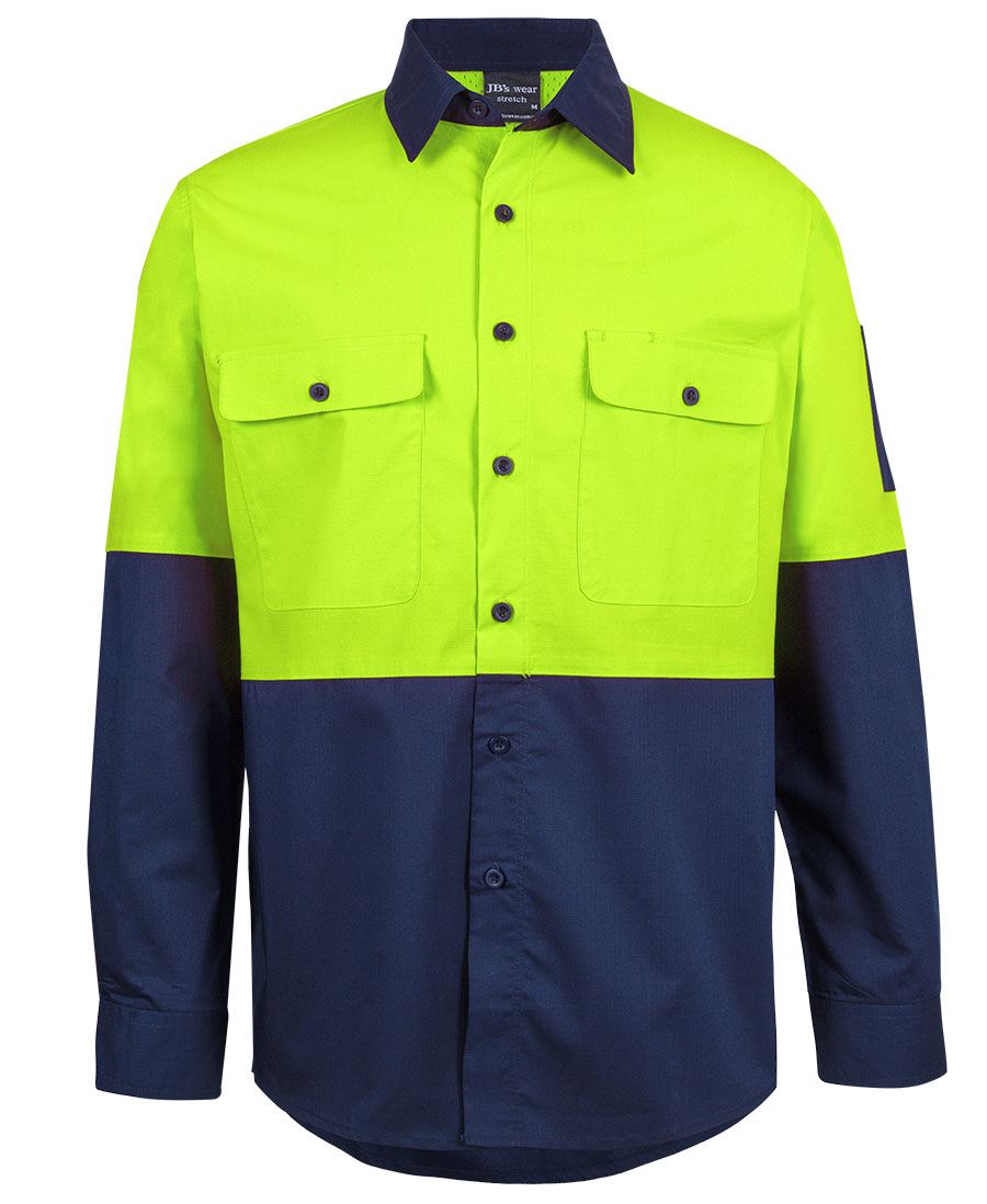 JB's HV CLASS F RIPSTOP L/S WORK SHIRT