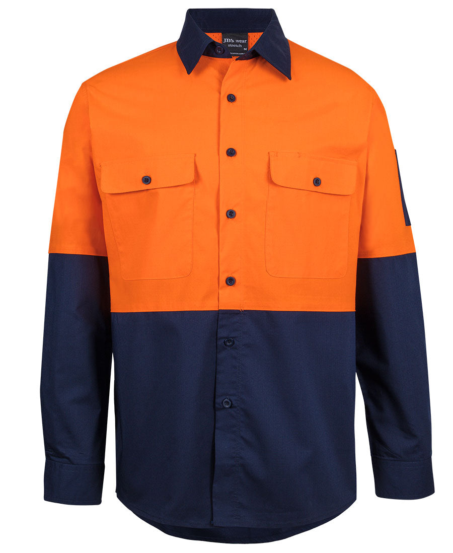 JB's HV CLASS F RIPSTOP L/S WORK SHIRT