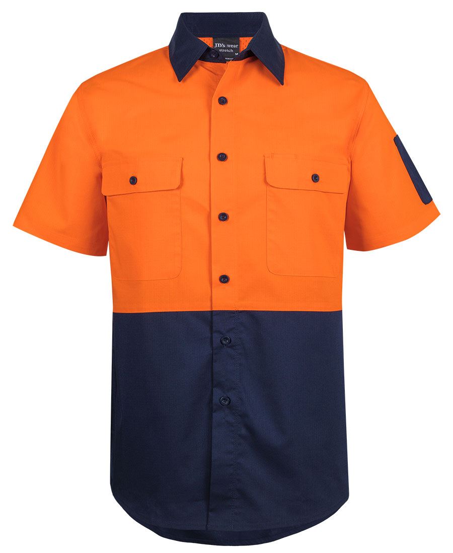 JB's HV CLASS F RIPSTOP S/S WORK SHIRT
