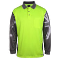 JBs Wear 6HSCL-LIME/CHARCOAL-2XS