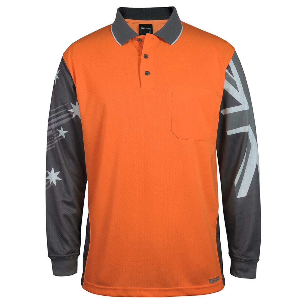 JBs Wear 6HSCL-ORANGE/CHARCOAL-2XS