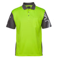 JBs Wear 6HSC-LIME/CHARCOAL-XS