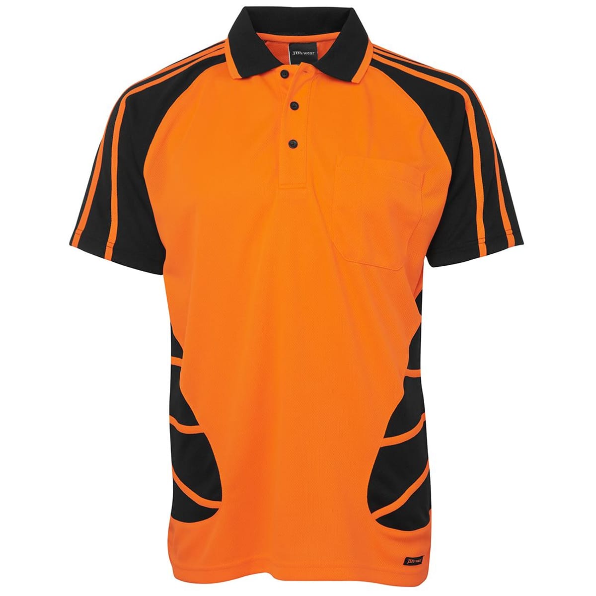 JBs Wear 6HSP-ORANGE/BLACK-2XS