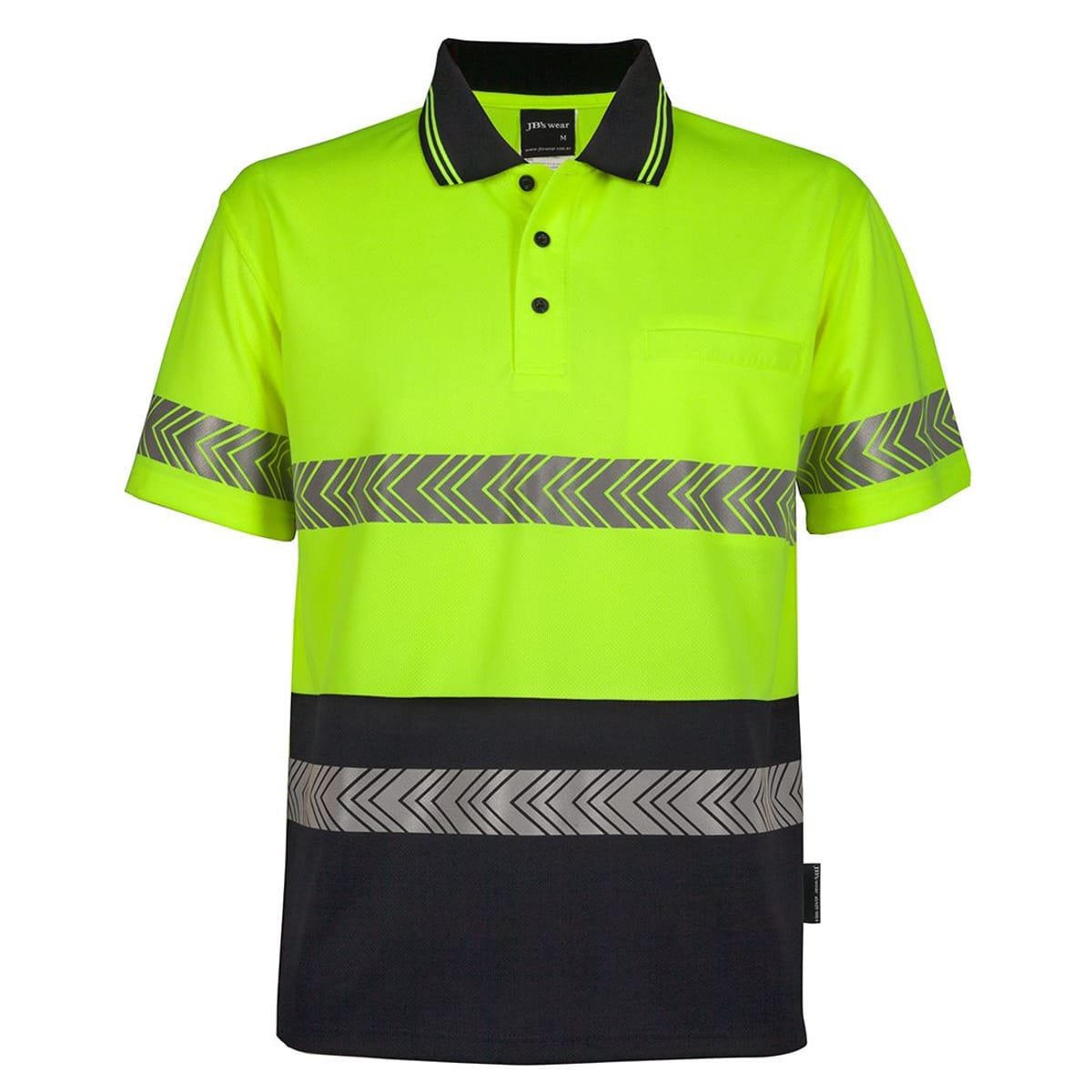 JBs Wear 6HSST-LIME/NAVY-XS