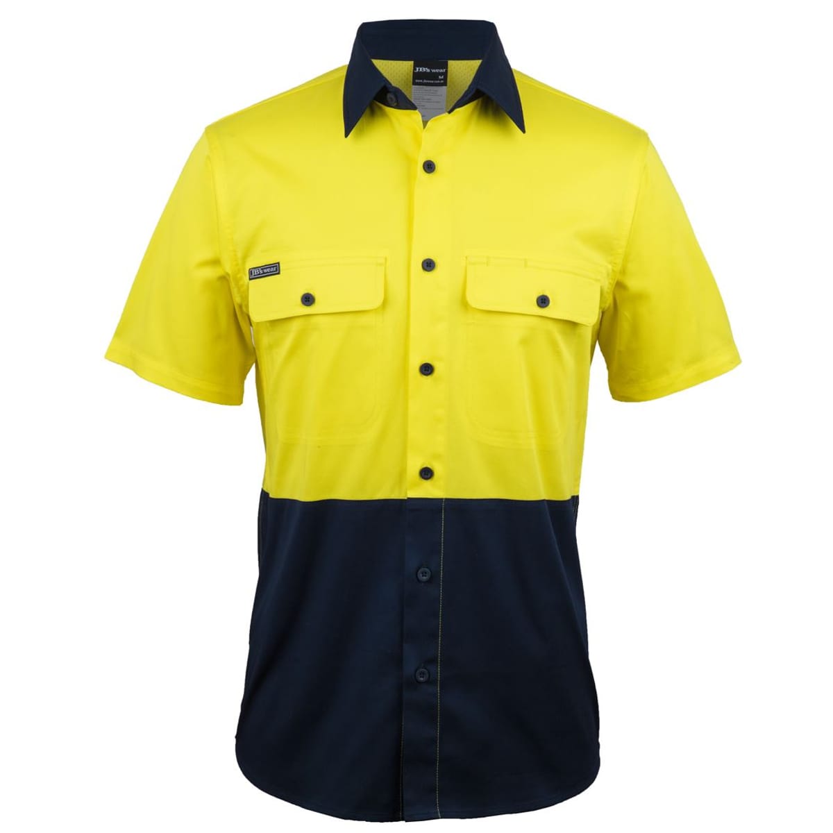 JBs Wear 6HSWS-YELLOW/NAVY-3XS