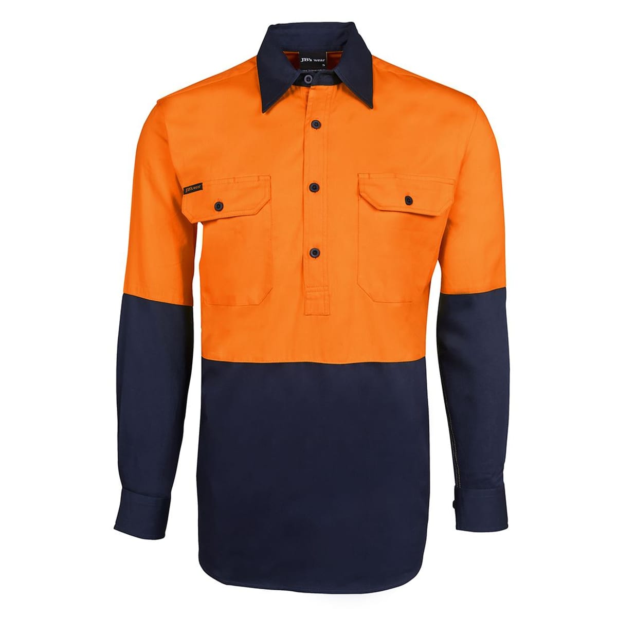 JBs Wear 6HVCF-ORANGE/NAVY-XS