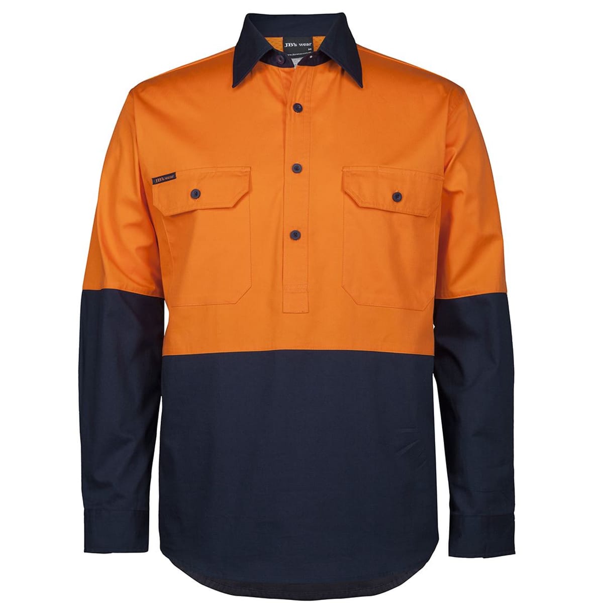 JBs Wear 6HVCS-ORANGE/NAVY-XS