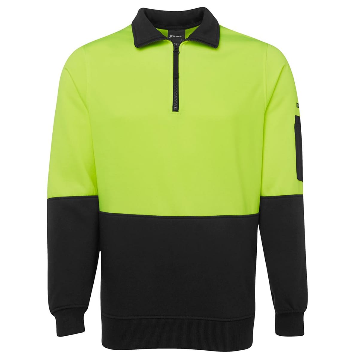 JBs Wear 6HVFH-LIME/BLACK-2XS