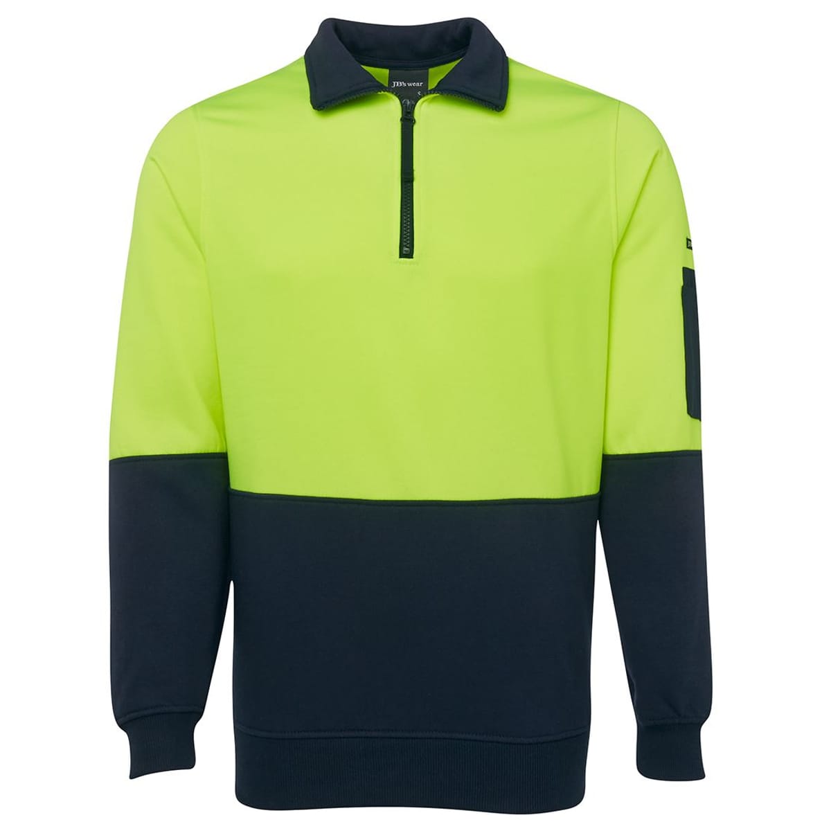 JBs Wear 6HVFH-LIME/NAVY-2XS