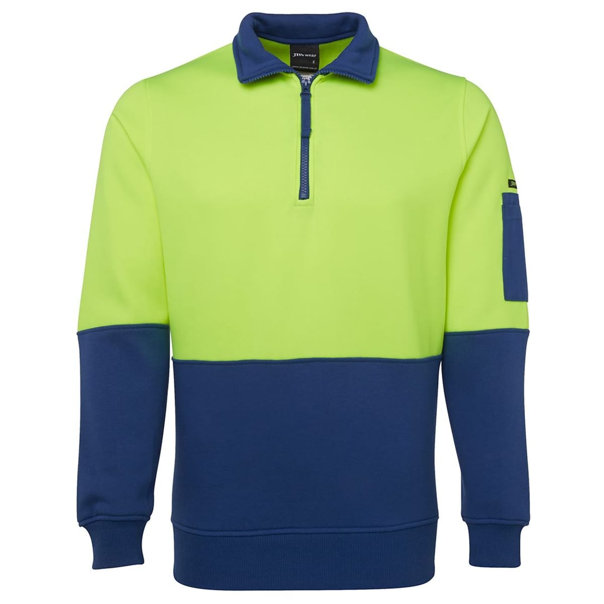 JBs Wear 6HVFH-LIME/ROYAL-S
