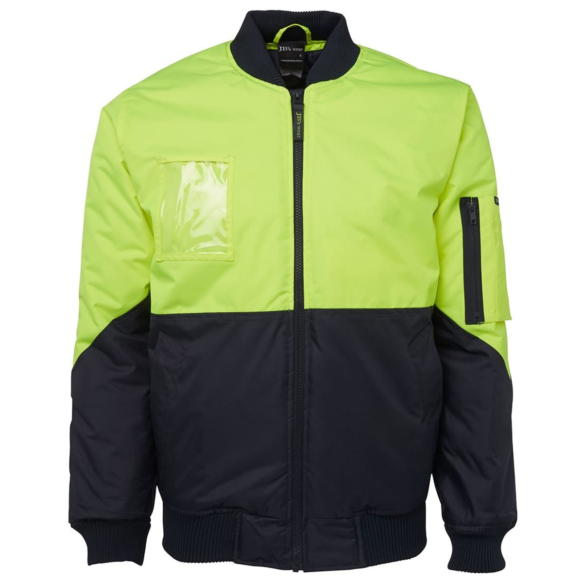 JBs Wear 6HVFJ-LIME/NAVY-2XS