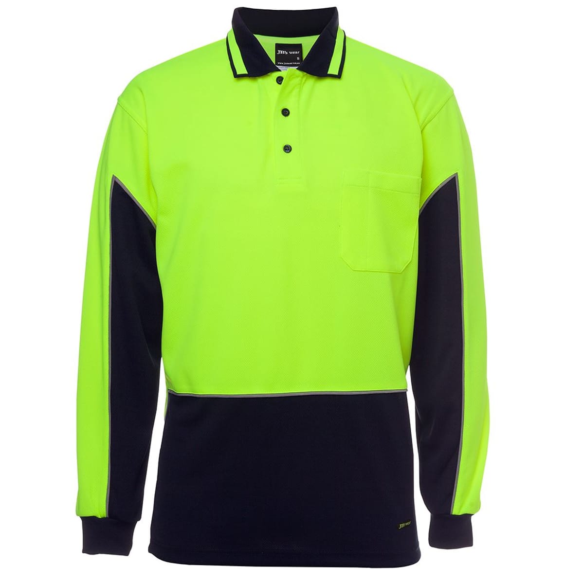 JBs Wear 6HVGL-LIME/NAVY-XS