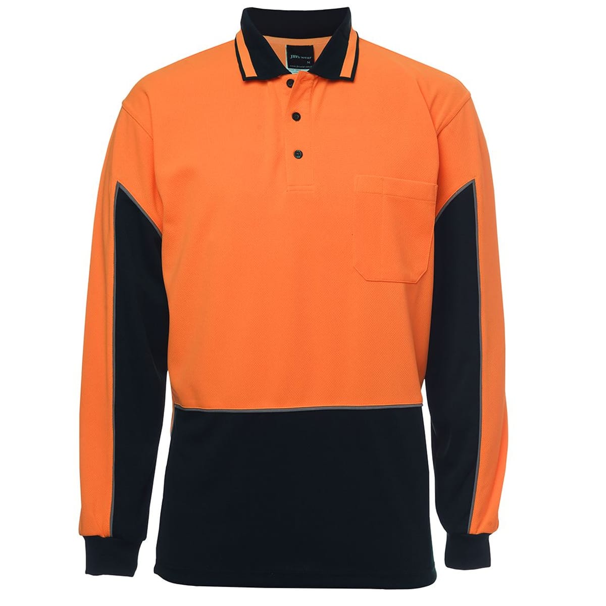 JBs Wear 6HVGL-ORANGE/NAVY-XS