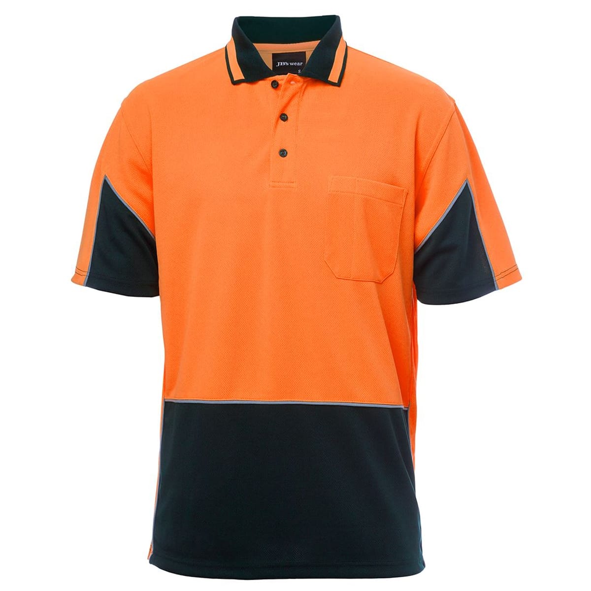 JBs Wear 6HVGS-ORANGE/NAVY-2XS