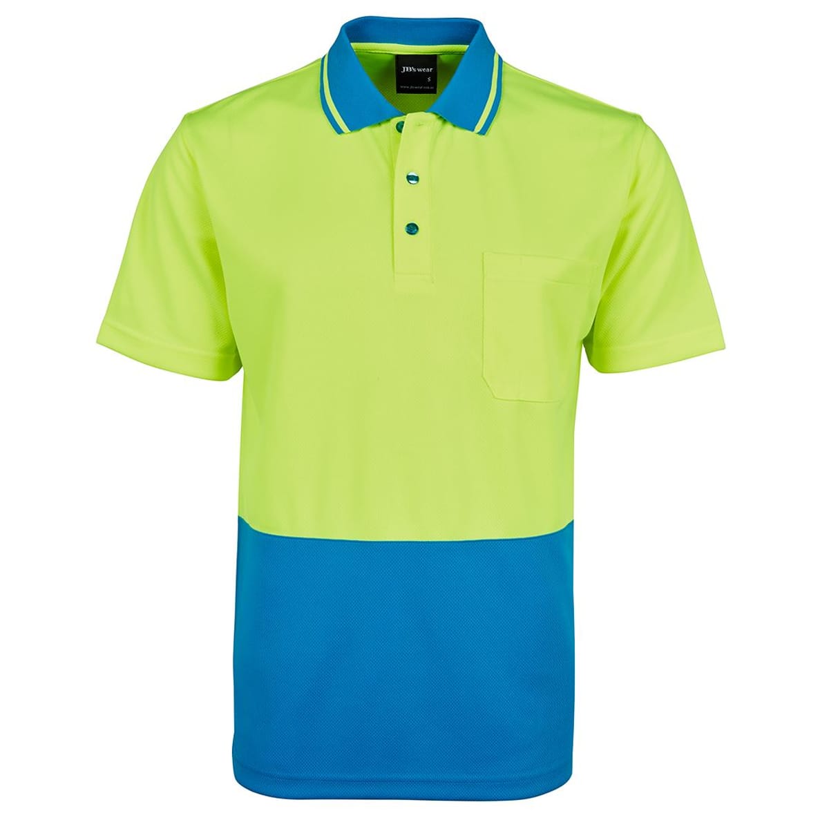 JBs Wear 6HVNC-LIME/AQUA-2XS